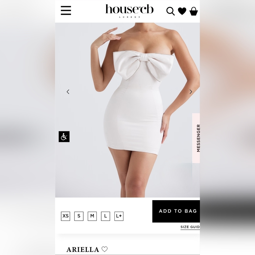 Relist - House of CB Ariella Dress Size Small NWOT